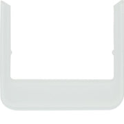 Berker - Dekorelement für Abdeckungen Rahmen abgerundet pws Glas 13192109