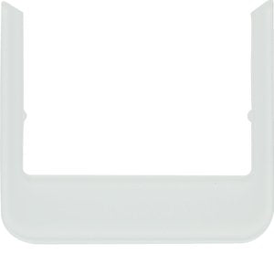 Berker - Dekorelement für Abdeckungen Rahmen abgerundet pws Glas 13192109