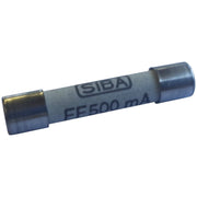 Siba - Zylindrische Sicherung G-Sicherung FF 10A 7012540 6x32 500V − 100 Stück