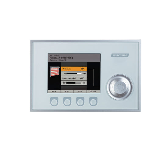 Warema Sonnen - Bussystem-Mehrfach Bediengerät climatronic 3 2009374 silber