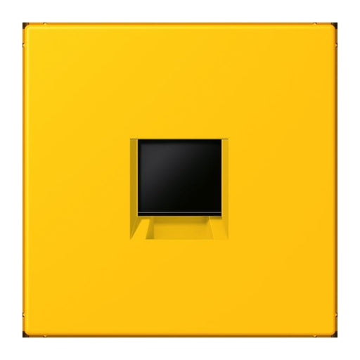 Jung - Einsatz/Abdeckung für Kommunikationstechnik Abdeckung (gerastet) LC 1969-1 WE 263 le jaune vif (4320W)