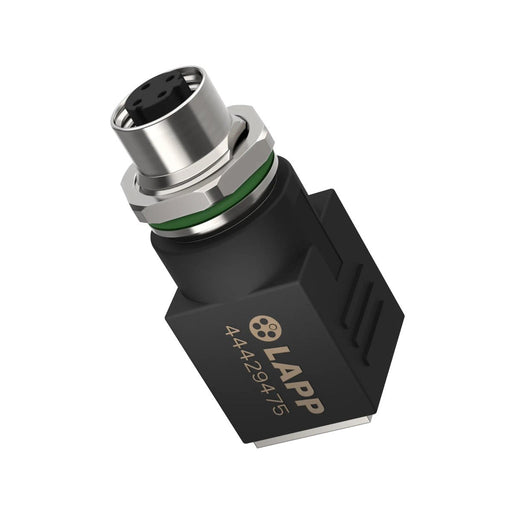 Lapp Zubehör - Rundsteckverbinder, Einbau (ohne Leitung) EPIC DATA M12D4FS-RJ45FS 44429475
