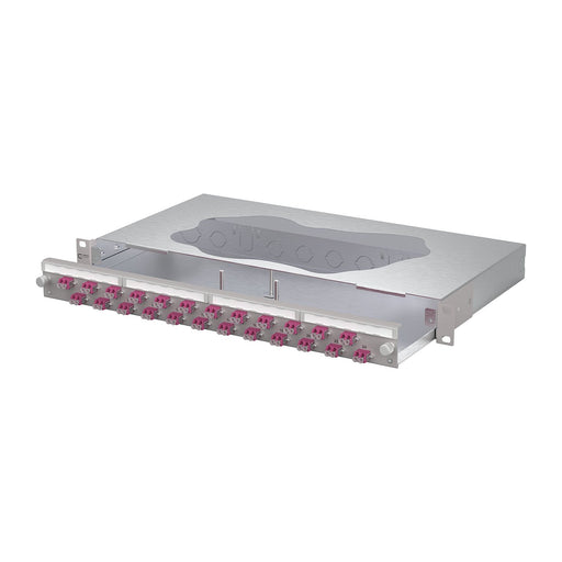 Metz Connect - Patchpanel LWL Patchfeld VIK 1504607524-E 24xLC-D OM4
