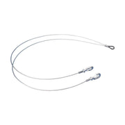 Erico - Drahtseilabhängung Y-Haken Erweiterung SLD2YH500 2mm Stahlseil,0,5m Y − 10 Stück