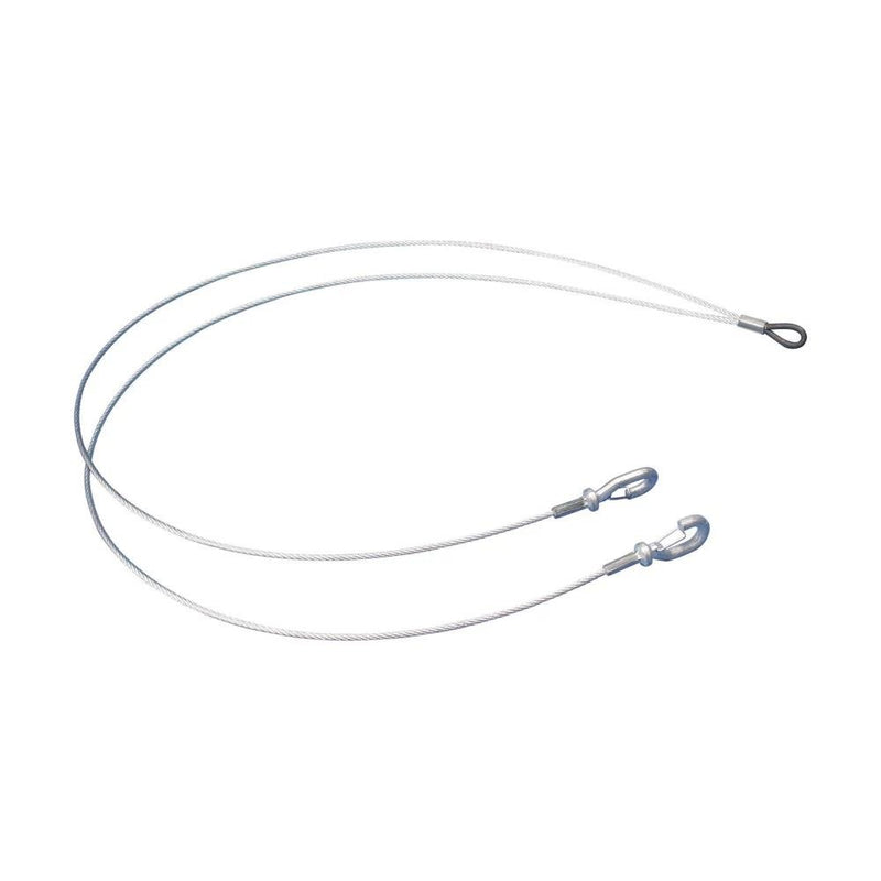 Erico - Drahtseilabhängung Y-Haken Erweiterung SLD2YH500 2mm Stahlseil,0,5m Y − 10 Stück