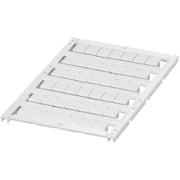 Schneider Electric - Klemmenmarkierung Markierungskarte NSYTRABPV8 8mm, unbedruckt, ws − 10 Stück