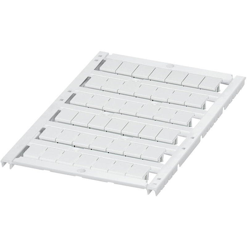 Schneider Electric - Klemmenmarkierung Markierungskarte NSYTRABPV8 8mm, unbedruckt, ws − 10 Stück