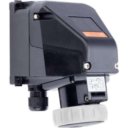 Stahl - Explosionsgeschützte CEE-Steckdose (IEC 60309) Kleinsteckdose 8573/13-212 16A 40-50V, 50/60Hz