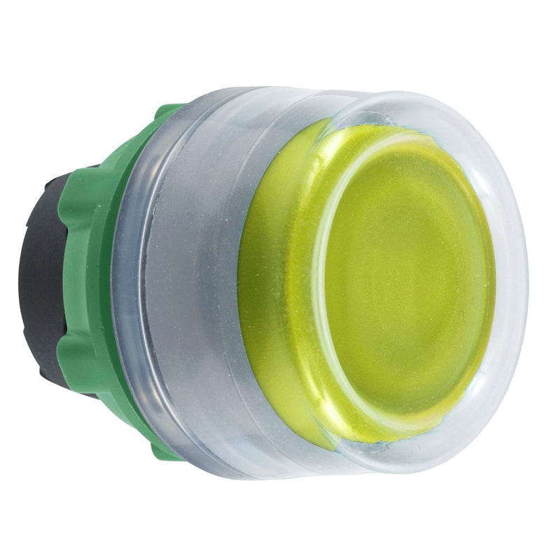 Schneider Electric - Frontelement für Drucktaster Drucktaster, Front ZB5APA5C0 gelb, 22mm, in grau