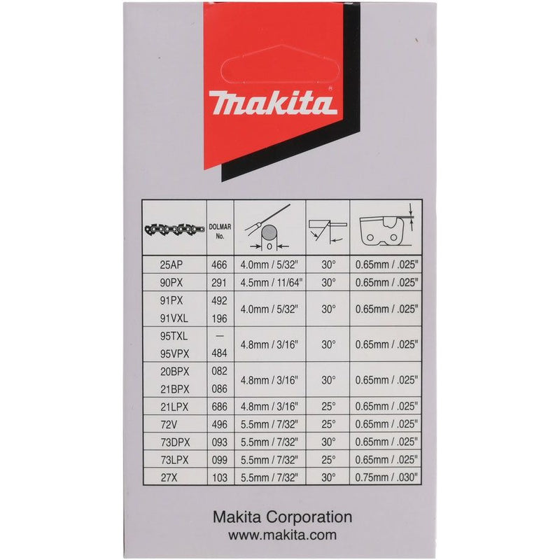 Makita - Sägekette 191H01-8 30cm 1,1mm 3/8 Z HM