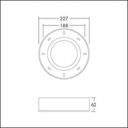 THORNeco - Mechanisches Zubehör/Ersatzteile für Leuchten Anbaugehäuse ZOE VARIO #96635258