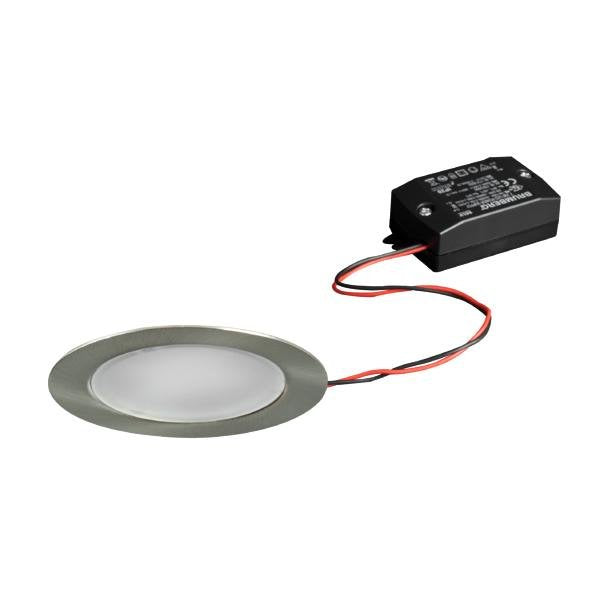 Brumberg Leuchten - Downlight/Strahler/Flutlicht LED-Einbaustrahler 38370153 230V 3000K nickel