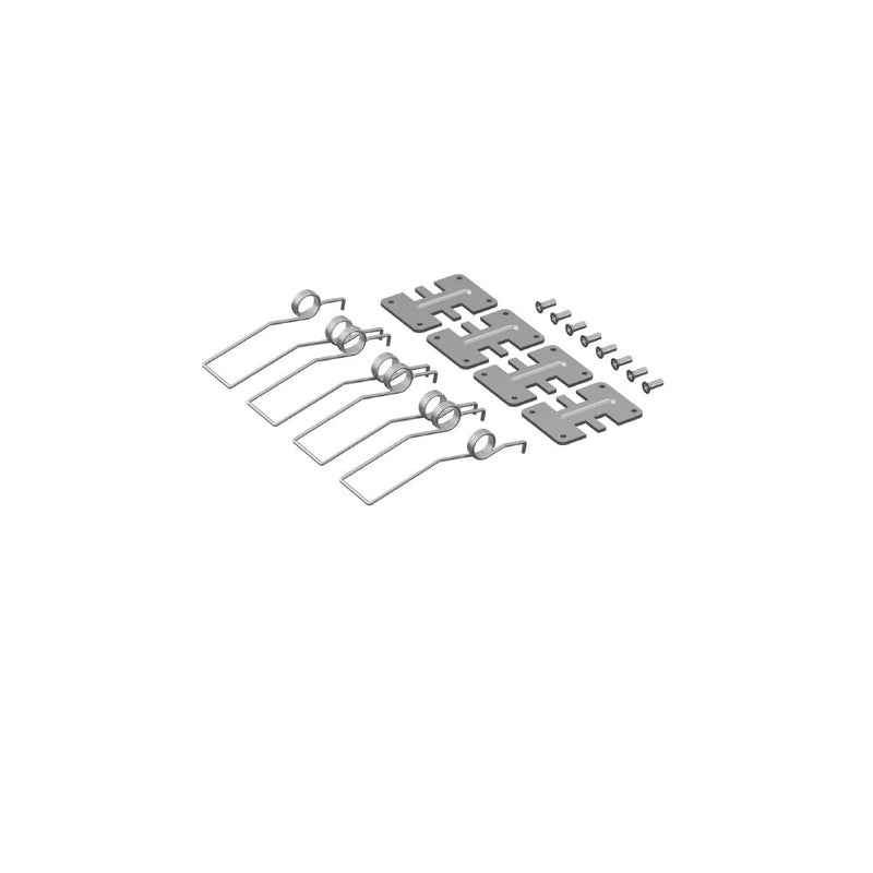 RZB - Mechanisches Zubehör/Ersatzteile für Leuchten Einbaufedern 981979.000 (VE4) (4Stück)