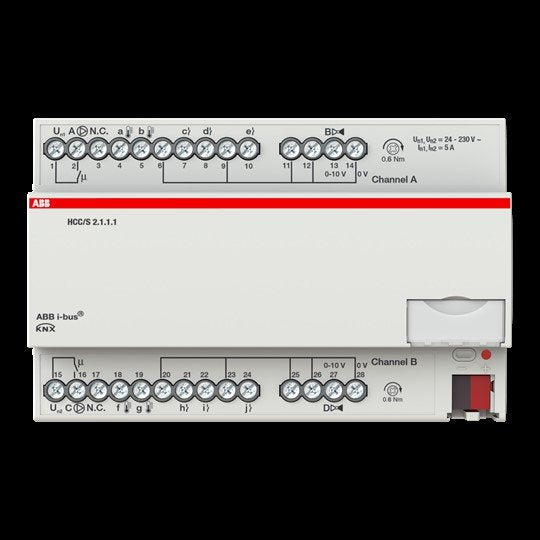 Busch-Jaeger - Bussystem-Heizungsaktor Heiz-/Kühlkreis C HCC/S2.1.1.1