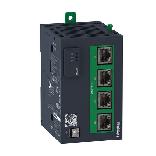 Schneider Electric - SPS-Kommunikations-Modul Kommunikationsmodul TMSES4 4 x RJ45 für M262 − 1 Stück by Schneider Electric

