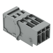 WAGO - Ein- und mehrpolige Klemmenleiste 1-Leiter-Stiftleiste 769-603/001-000 CAGECLAMP,4mm²,gr − 100 Stück