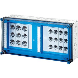 Hensel - Sicherungskasten Sicherungsgehäuse Mi 3428 4x DII /3x DIII