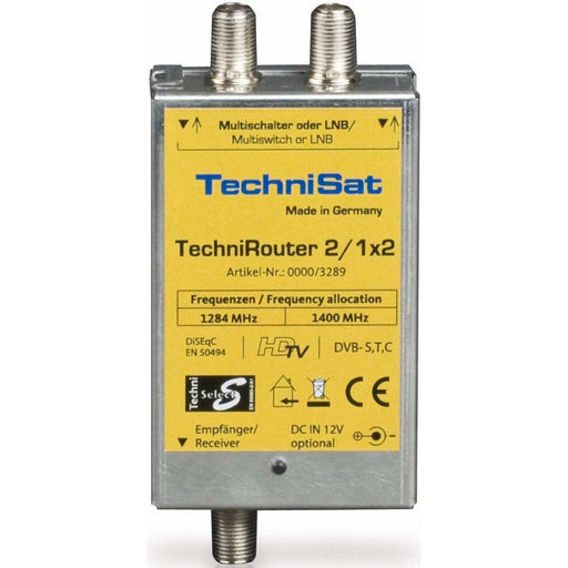 TechniSat - Multischalter Router TECHNIROUTERMINI2 Mini 2/1x2 − 1 Stück by TechniSat
