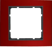 Berker - Abdeckrahmen Rahmen rt/anth 10113012 1fach