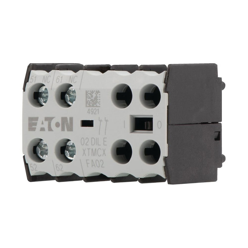 Eaton - Hilfsschalterblock Hilfsschalterbaustein 02DILE 2Ö,Zentral-Aufbau