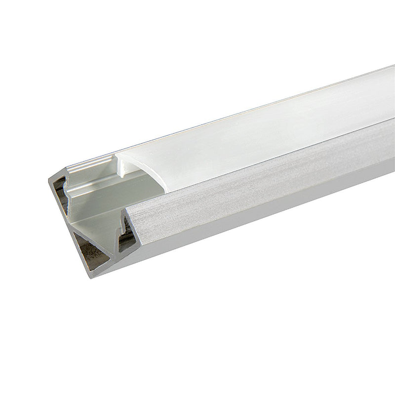 Nobile - Zubehör/Ersatzteile für Lichtschlauch/-band Alu Eck-Profil 2m 5011146805 Abdeckung opal − 1 Stück