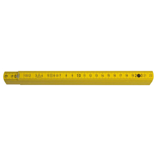Hultafors - Gliedermaßstab Gliedermassstab B3506G schwarze Dezimalen − 10 Stück
