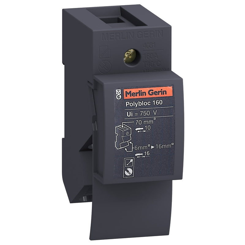 Schneider Electric - Hauptleitungsklemme PrismaSeT-P, Linergy DX LVS04031 Verteilerblock, 1pol