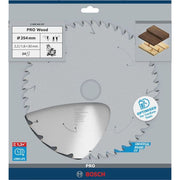 Bosch - Kreissägeblatt PRO Wood cordless 2608842237 Kreissägeblatt 254 x