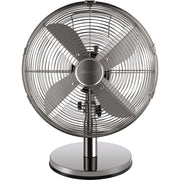 Steba - Umluftventilator Tischventilator VT T6 gunmetal 34cm,3Stufen,osz