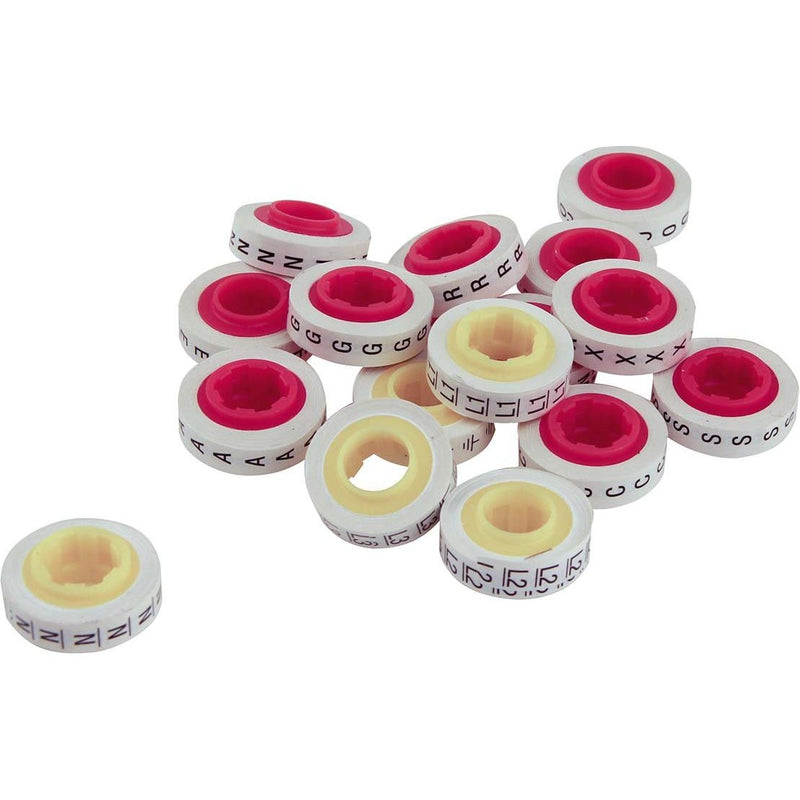 3M - Kabelmarkierungssystem Kabelmarkierer Nachfüllr. 80-6114-2804-8 L1/L2/L3/N/Erdung − 5 Packung