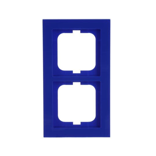 Busch-Jaeger - Abdeckrahmen Rahmen 2-fach 1722-288 blau − 1 Stück by Busch-Jaeger
