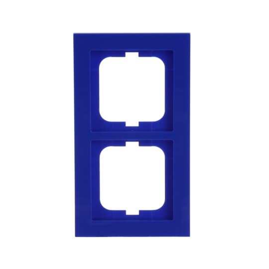 Busch-Jaeger - Abdeckrahmen Rahmen 2-fach 1722-288 blau  − 1 Stück
