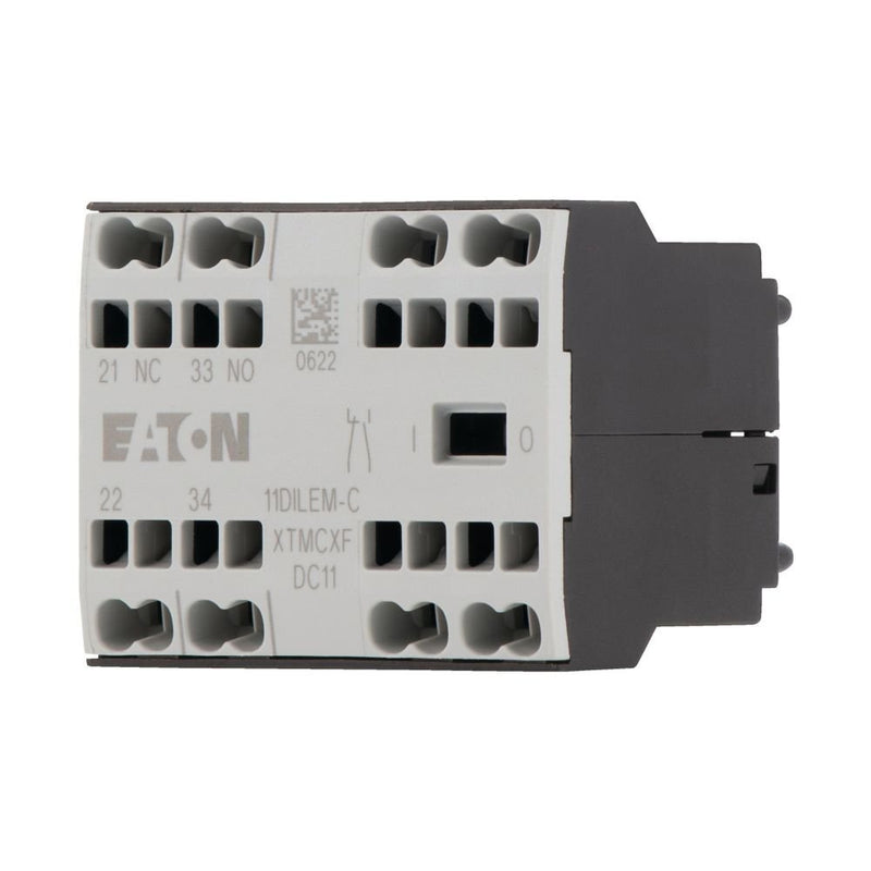 Eaton - Hilfsschalterblock Zub.Leistungsschütz 11DILEM-C mit Federzugklemme − 5 Stück
