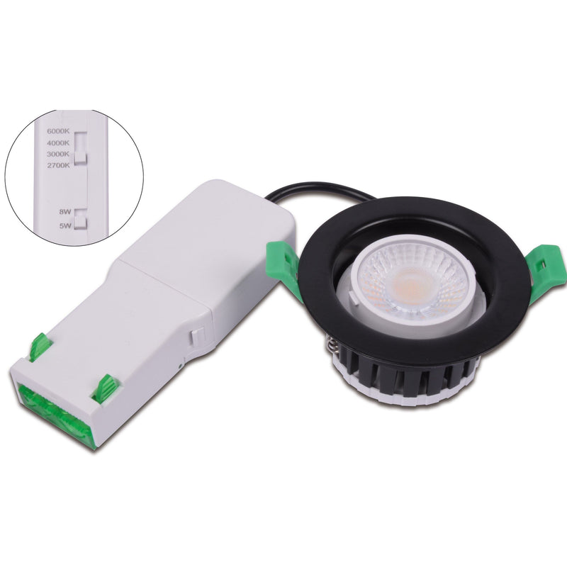 Hera - Downlight/Strahler/Flutlicht LED-Spot o. Abdeckung ECO R68 Modul 5/8W ML, CCT, inkl.Trafo
