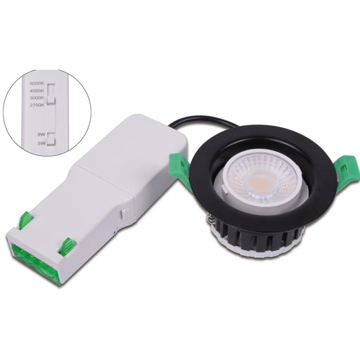 Hera - Downlight/Strahler/Flutlicht LED-Spot o. Abdeckung ECO R68 Modul 5/8W ML, CCT, inkl.Trafo