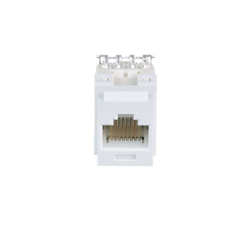 Panduit - Modularer Steckverbinder Buchsenmodul NK688MWH Cat6 UTP Netkey ws − 25 Stück