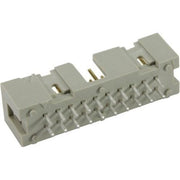 Harting - Leiterplattensteckverbinder Messerleiste gerade 09185107322 Wellenlötanschluss − 100 Stück