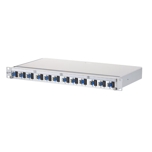 Metz Connect - Patchpanel LWL LWL-Patchfeld OpDAT PA 1502297412-E 12xLC-D OS2 bestückt