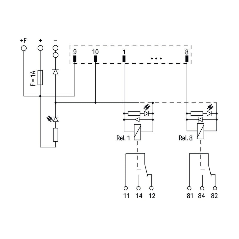 WAGO - Übergabemodul 704-5003 DIN 41651
