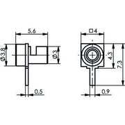 Telegärtner - Koax-Steckverbinder Kabelwinkelanschluß LPT SN 100021312 G7 (RG316/U) − 5 Stück