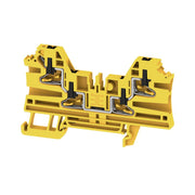 Weidmüller - Durchgangs-Reihenklemme Klemme AL4C 2.5 FE PUSH IN, 2.5 mm² − 50 Stück