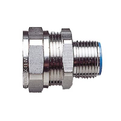 ABB Stotz S&J T&B - Metall-Schutzschlauch-Verschraubung Verschraubung gerade SP25/075/M Nm25 fest. Außengew. − 10 Stück