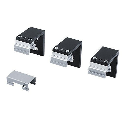 Zumtobel Group - Mechanisches Zubehör/Ersatzteile für Leuchten Halteklammern SUI 3PH/L3 #60200160 schwarz