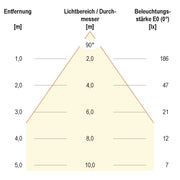 EVN Lichttechnik - Decken-/Wandleuchte LED-Wandleuchte C54152340 4000K anthrazit