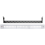 Dätwyler IT Infra - Patchpanel Kupfer Unilan patch Panel KU 24gr 418021 19Z 1HE 24xRJ45