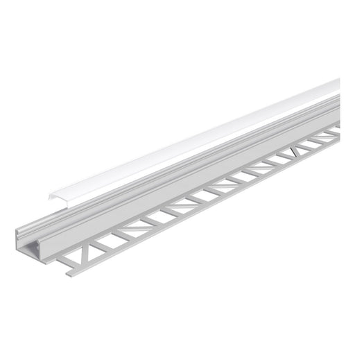 EVN Lichttechnik - Mechanisches Zubehör/Ersatzteile für Leuchten Alu-Profil m. Abdeckung APFL1AM200 opal, 2m