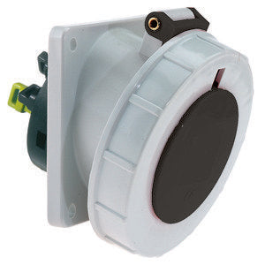 Bals Elektrotech - CEE-Anbausteckdose (IEC 60309) Anbausteckdose geneigt 16A 12921 4p 500V 7h IP67
