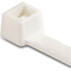 HellermannTyton - Kabelbinder T30R-V0-WH-C1 3,5x150 weiss − 100 Stück