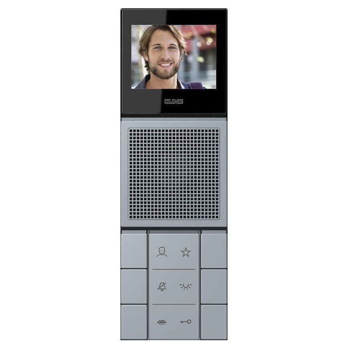 Jung - Innenstation für Türkommunikation SIB Video-Innenstation SI VI LC 627 257 LS 4320O  − 1 Stück
