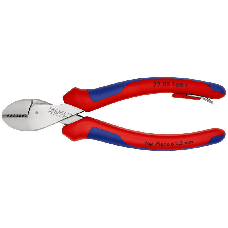 Knipex - Seitenschneider X-Cut-Seitenschneider 73 05 160 T BK 160mm, mit Bef.-Öse